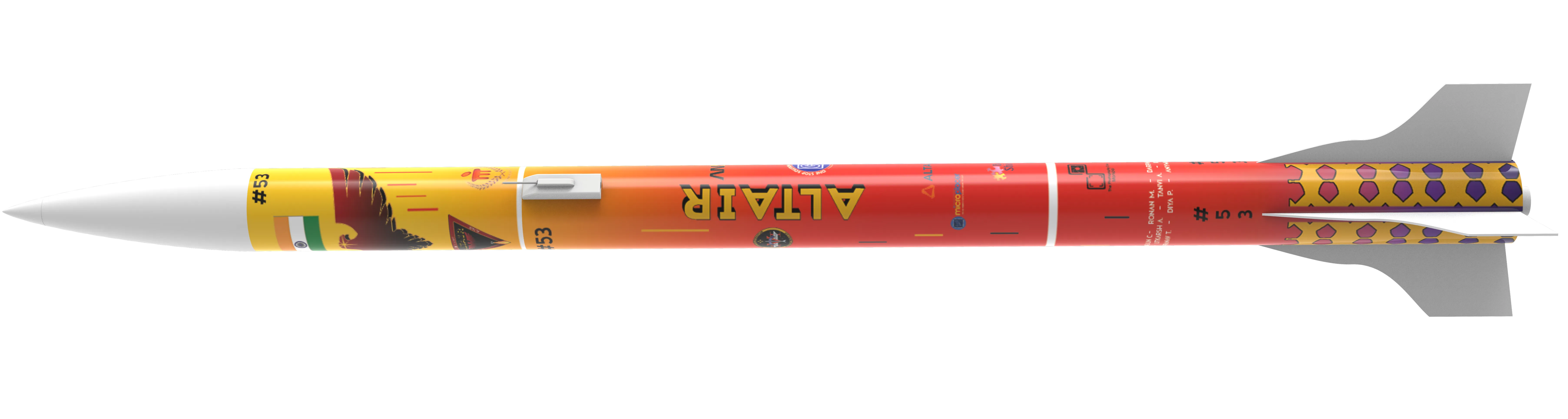 Altair rocket render